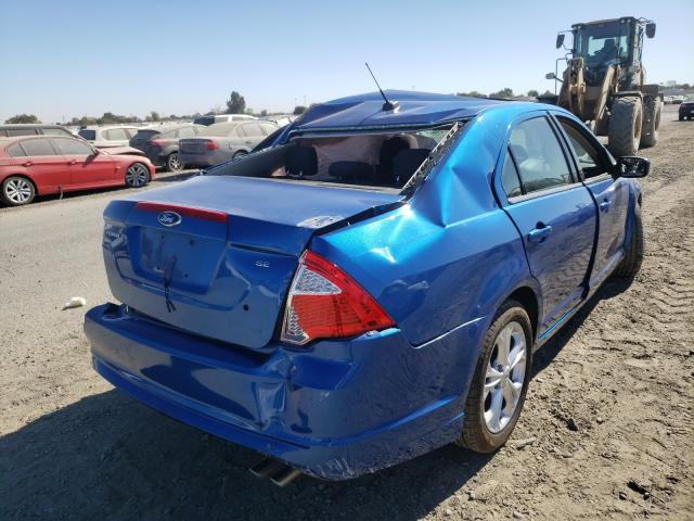 Photo 3 VIN: 3FAHP0HA9CR284363 - FORD FUSION SE 