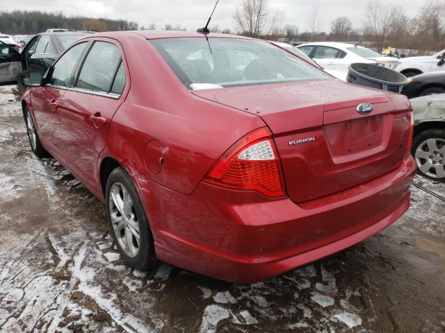 Photo 2 VIN: 3FAHP0HA9CR299882 - FORD FUSION SE 