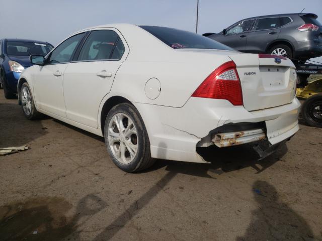 Photo 2 VIN: 3FAHP0HA9CR432527 - FORD FUSION SE 