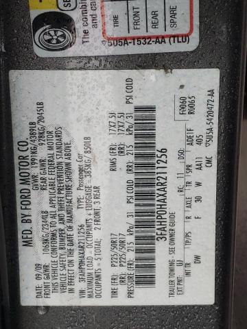 Photo 11 VIN: 3FAHP0HAXAR211256 - FORD FUSION SE 