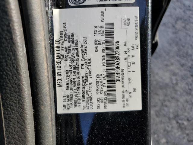 Photo 11 VIN: 3FAHP0HAXBR230696 - FORD FUSION SE 