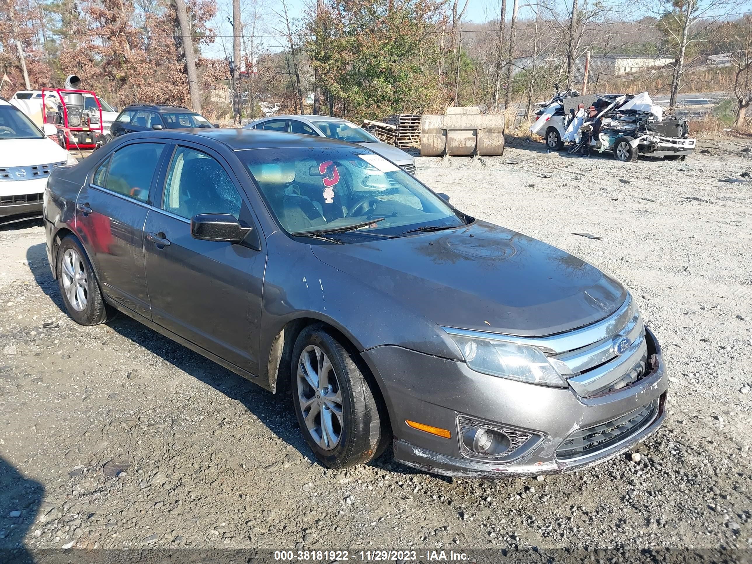 Photo 0 VIN: 3FAHP0HAXCR109622 - FORD FUSION 