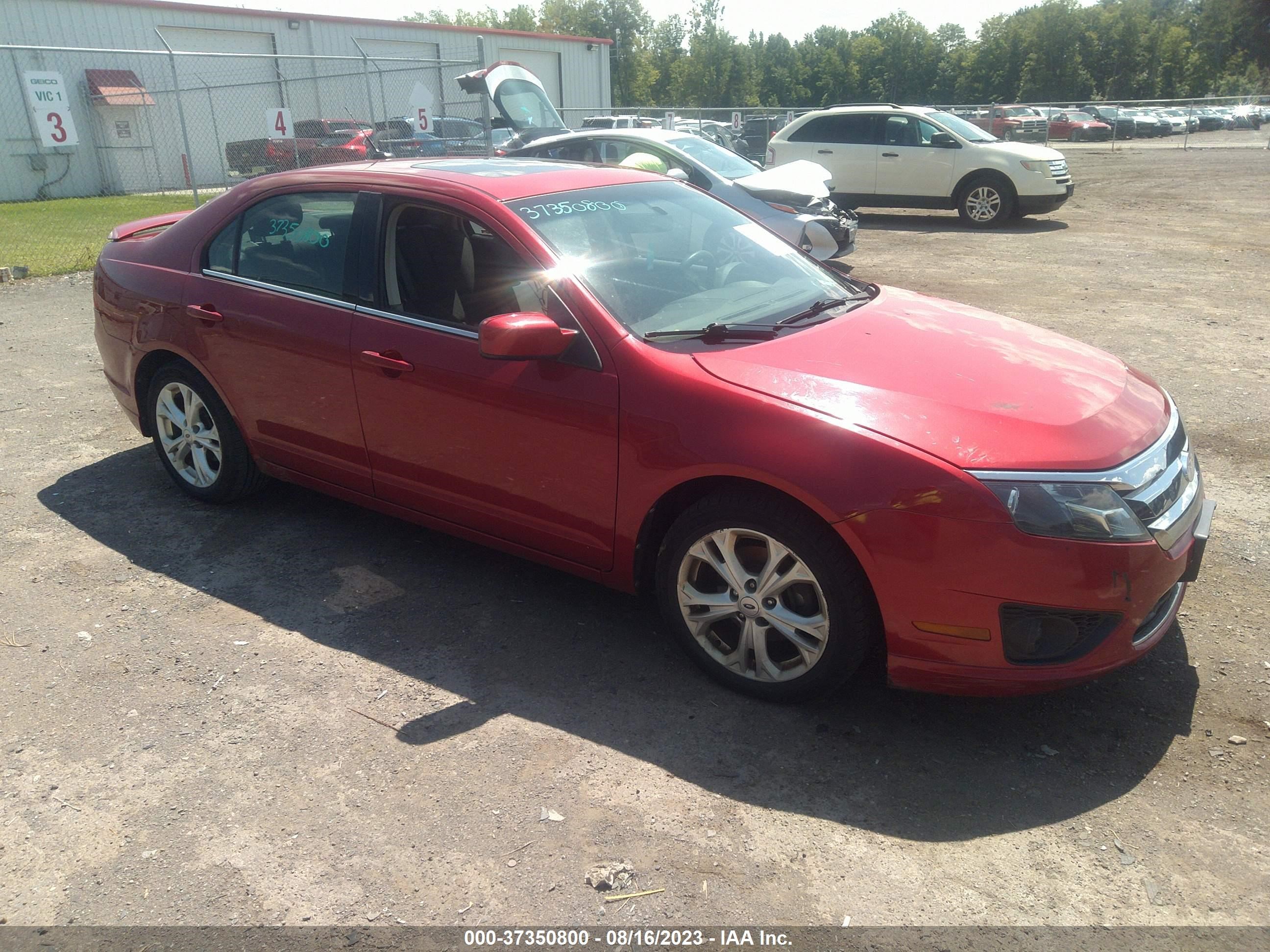 Photo 0 VIN: 3FAHP0HAXCR160330 - FORD FUSION 