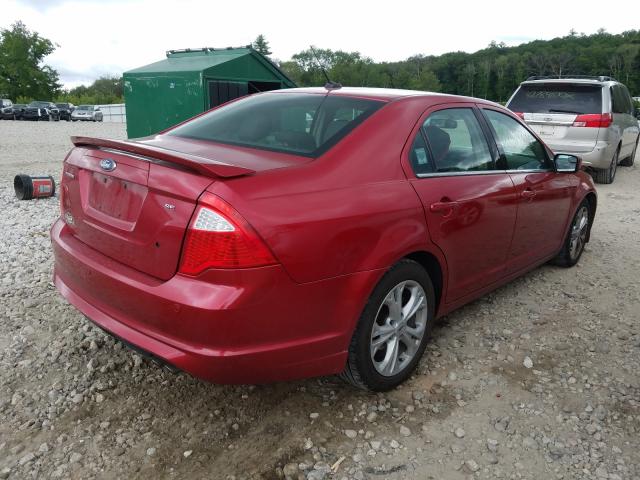 Photo 3 VIN: 3FAHP0HAXCR221501 - FORD FUSION SE 