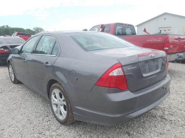 Photo 2 VIN: 3FAHP0HAXCR255485 - FORD FUSION SE 