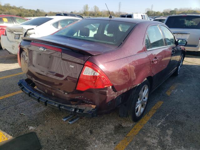 Photo 3 VIN: 3FAHP0HAXCR366909 - FORD FUSION SE 