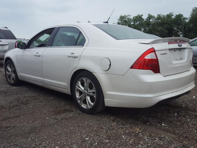 Photo 2 VIN: 3FAHP0HAXCR390658 - FORD FUSION SE 