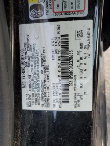 Photo 11 VIN: 3FAHP0HG0AR328655 - FORD FUSION SE 