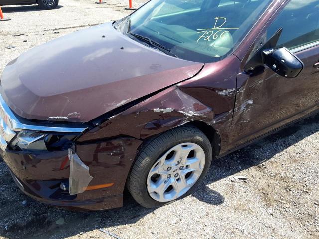 Photo 8 VIN: 3FAHP0HG0BR287266 - FORD FUSION SE 