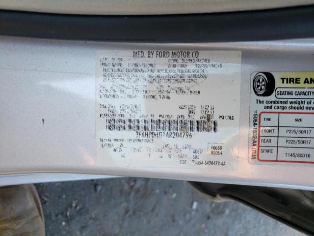 Photo 9 VIN: 3FAHP0HG1AR204796 - FORD FUSION SE 