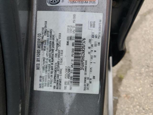 Photo 11 VIN: 3FAHP0HG2AR207576 - FORD FUSION 