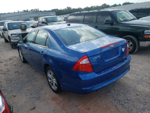 Photo 2 VIN: 3FAHP0HG2CR341023 - FORD FUSION SE 