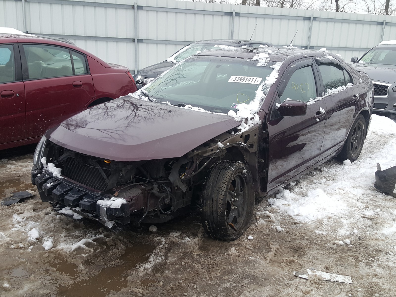 Photo 1 VIN: 3FAHP0HG4BR318373 - FORD FUSION SE 