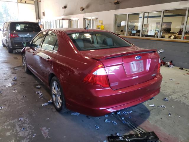 Photo 2 VIN: 3FAHP0HG4CR161185 - FORD FUSION SE 