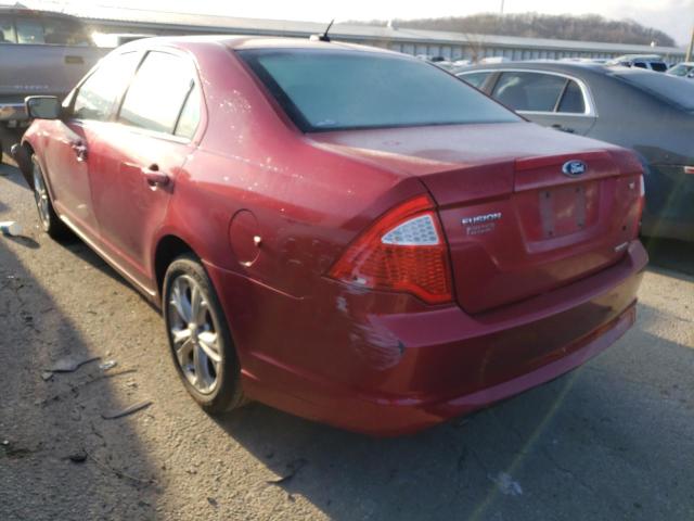 Photo 2 VIN: 3FAHP0HG4CR297056 - FORD FUSION SE 