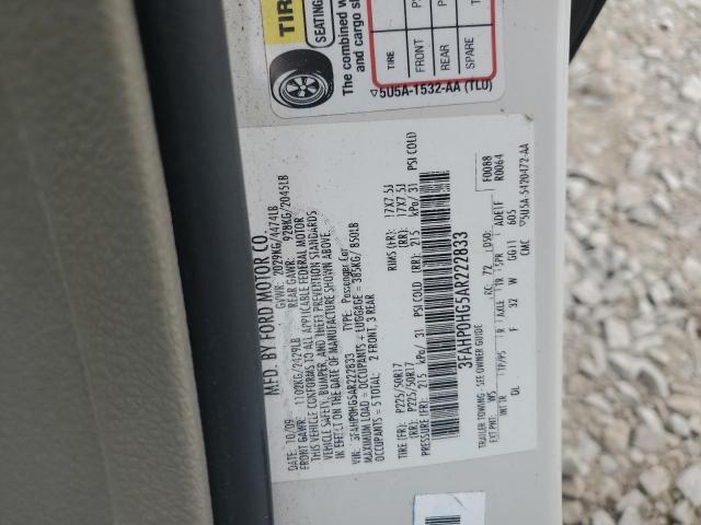 Photo 11 VIN: 3FAHP0HG5AR222833 - FORD FUSION SE 