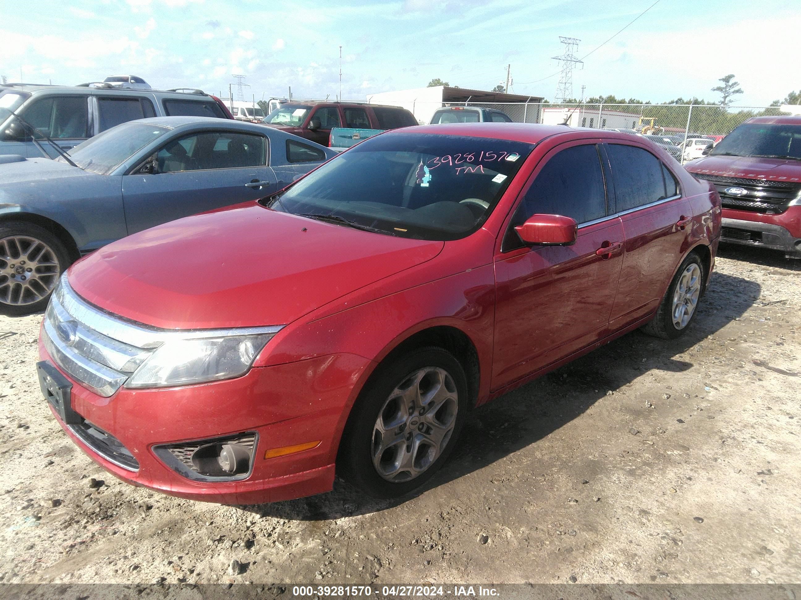 Photo 1 VIN: 3FAHP0HG5AR259381 - FORD FUSION 