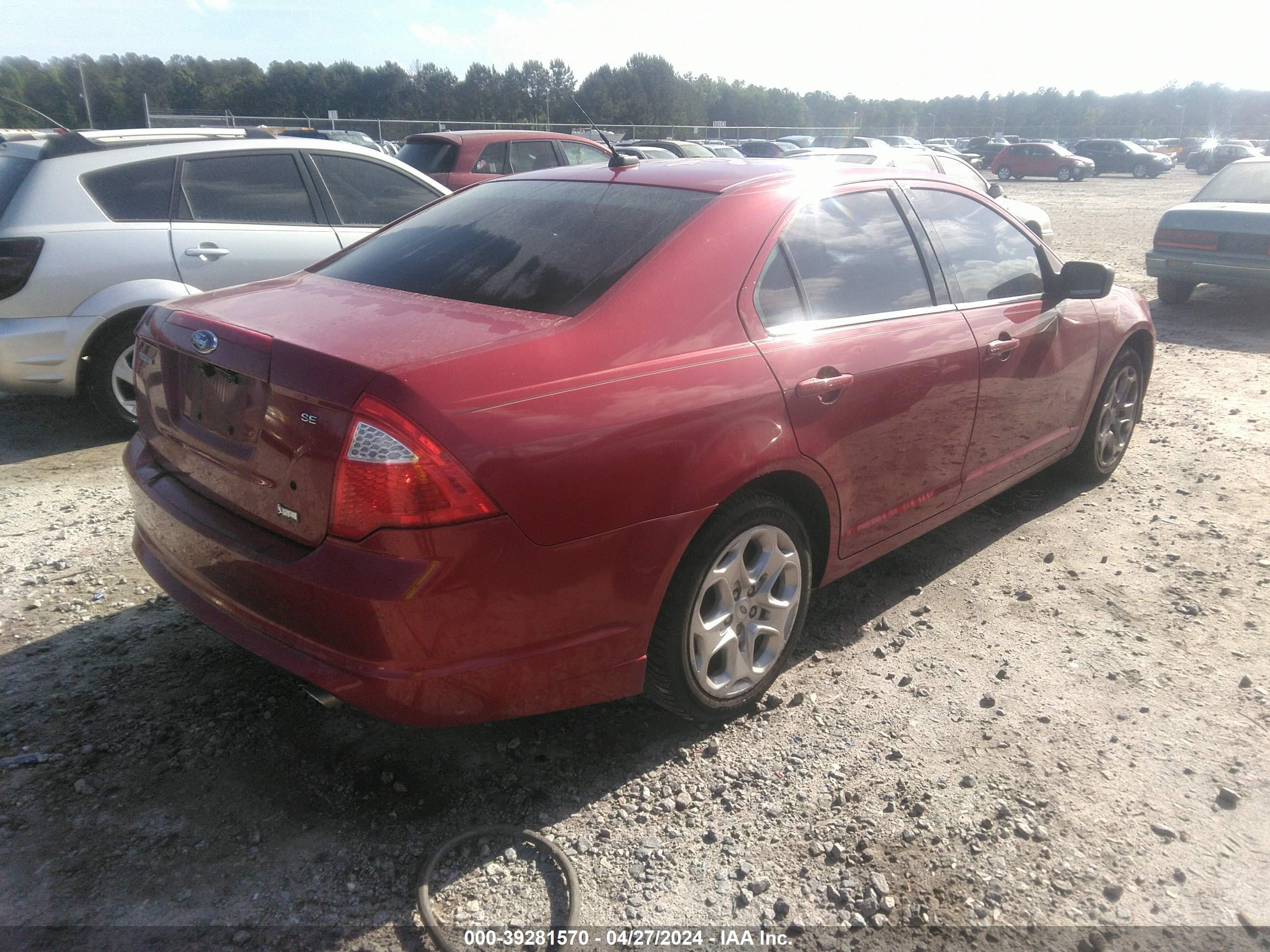 Photo 3 VIN: 3FAHP0HG5AR259381 - FORD FUSION 