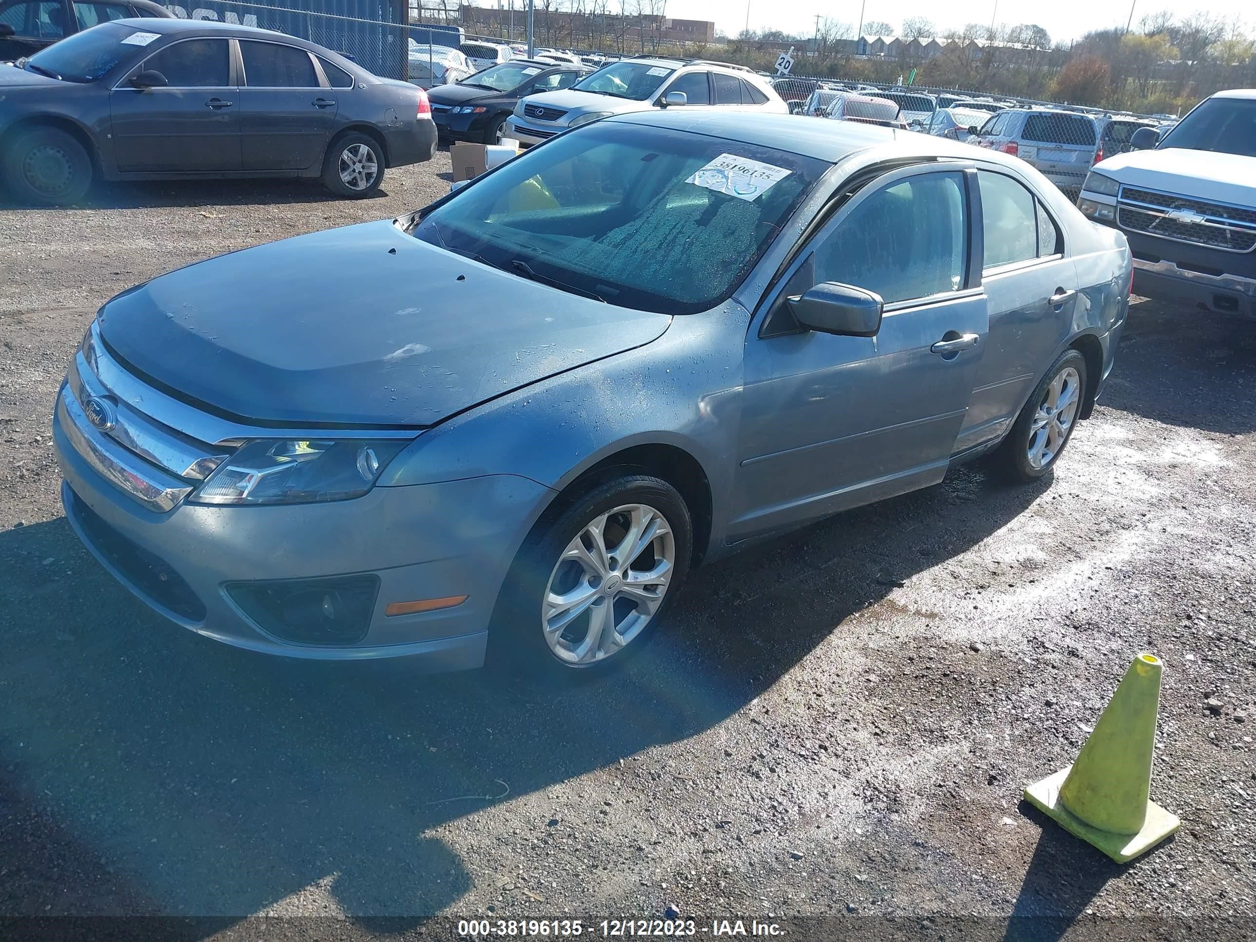 Photo 1 VIN: 3FAHP0HG6CR117155 - FORD FUSION 