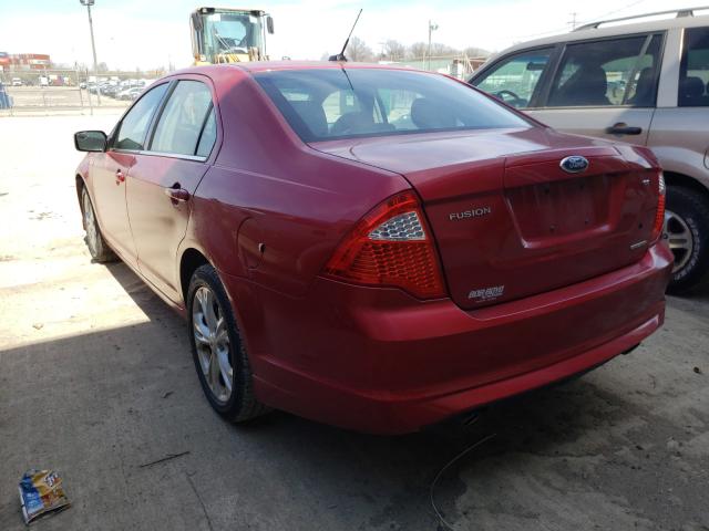 Photo 2 VIN: 3FAHP0HG7CR204319 - FORD FUSION SE 