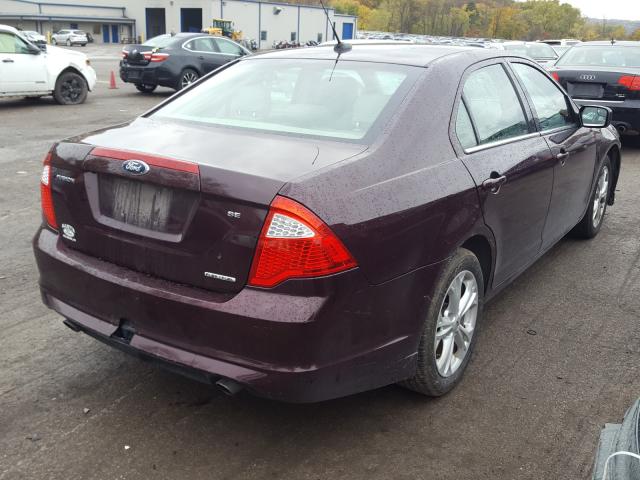 Photo 3 VIN: 3FAHP0HG7CR282003 - FORD FUSION SE 