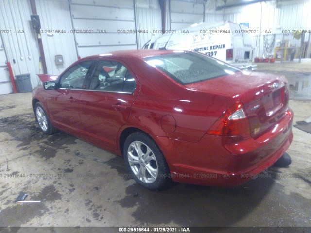 Photo 2 VIN: 3FAHP0HG7CR339221 - FORD FUSION 