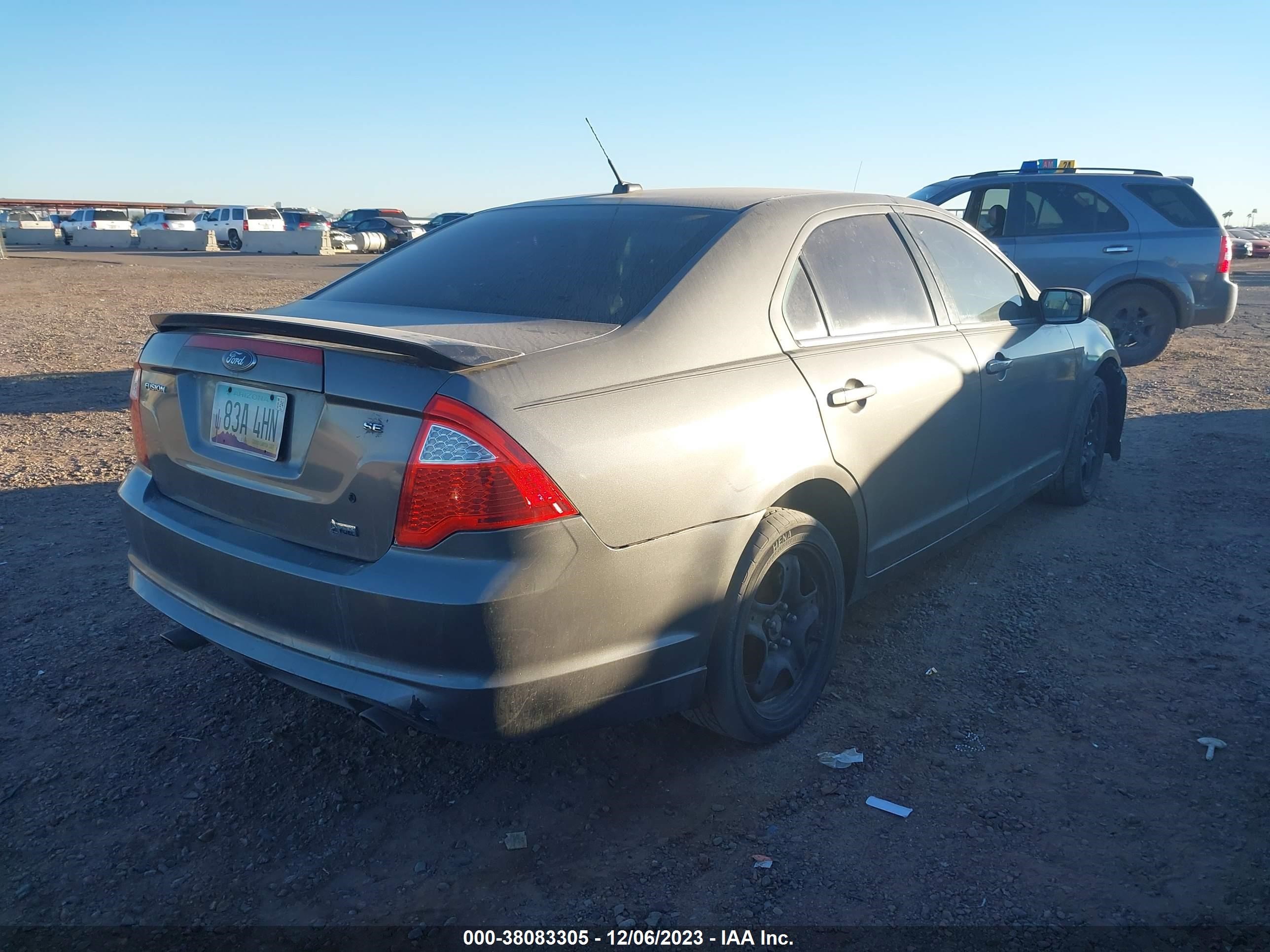 Photo 3 VIN: 3FAHP0HG8AR248889 - FORD FUSION 