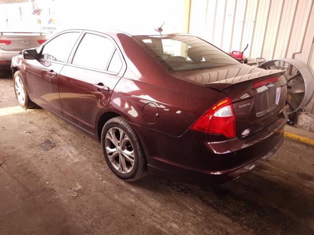 Photo 2 VIN: 3FAHP0HG8CR200019 - FORD FUSION SE 