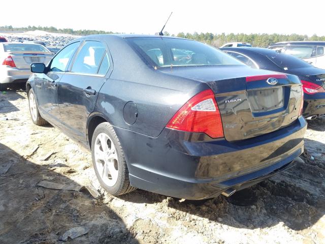 Photo 2 VIN: 3FAHP0HG8CR321844 - FORD FUSION SE 