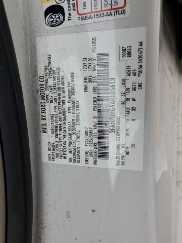 Photo 12 VIN: 3FAHP0HG9AR105613 - FORD FUSION SE 