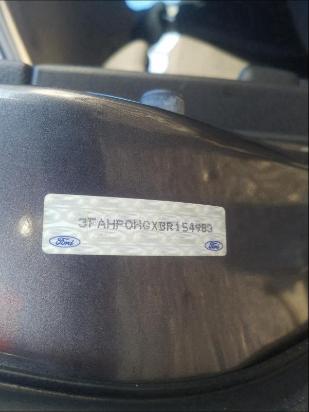 Photo 9 VIN: 3FAHP0HGXBR154983 - FORD FUSION SE 