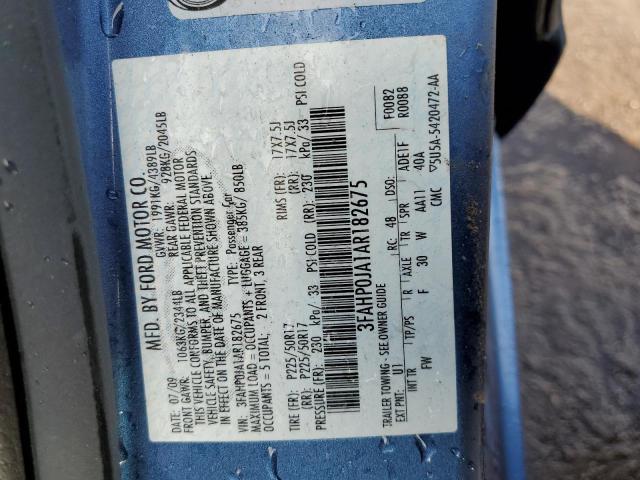 Photo 11 VIN: 3FAHP0JA1AR182675 - FORD FUSION SEL 