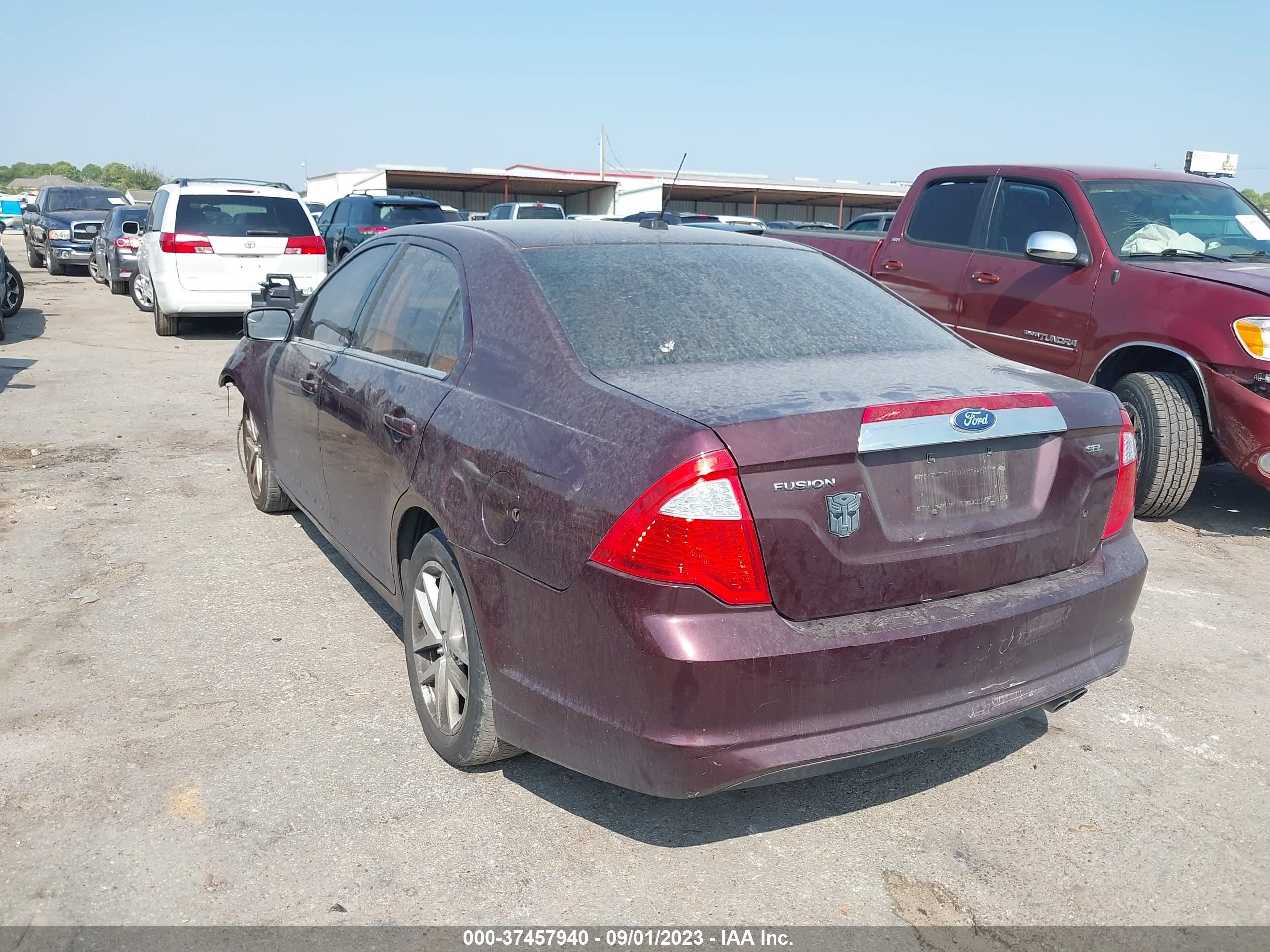 Photo 2 VIN: 3FAHP0JA1BR233920 - FORD FUSION 