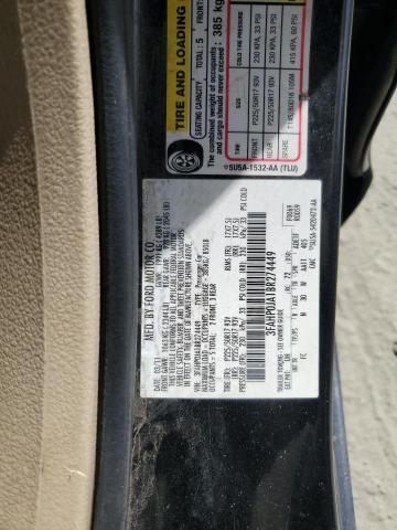 Photo 11 VIN: 3FAHP0JA1BR274449 - FORD FUSION SEL 