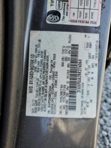 Photo 11 VIN: 3FAHP0JA2BR276064 - FORD FUSION SEL 