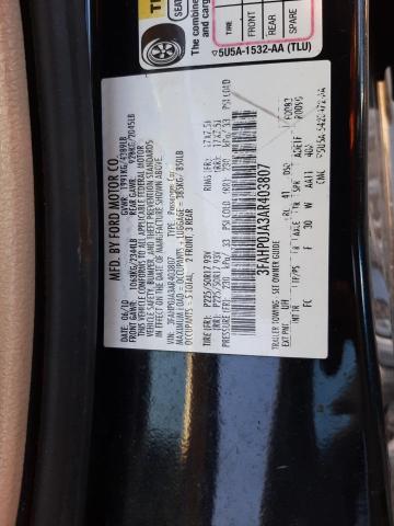 Photo 11 VIN: 3FAHP0JA3AR403807 - FORD FUSION 