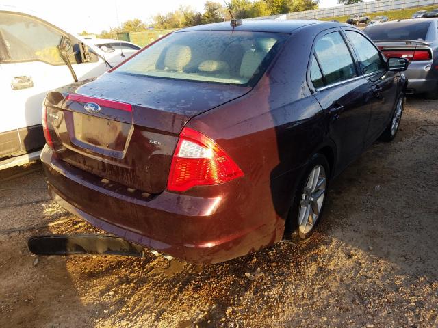 Photo 3 VIN: 3FAHP0JA3CR250557 - FORD FUSION SEL 