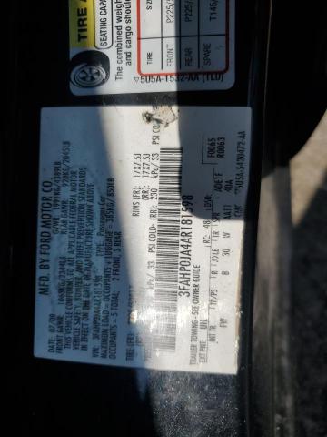 Photo 11 VIN: 3FAHP0JA4AR181598 - FORD FUSION SEL 