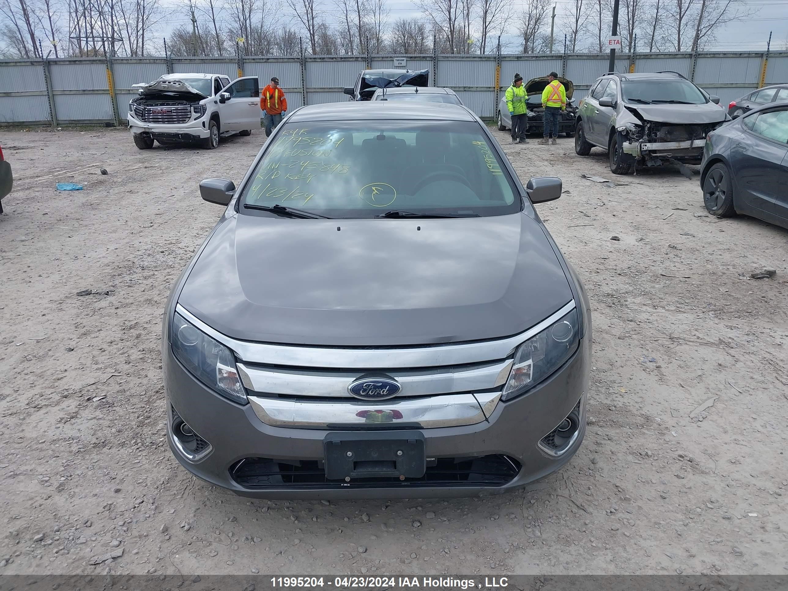 Photo 11 VIN: 3FAHP0JA4AR245848 - FORD FUSION 