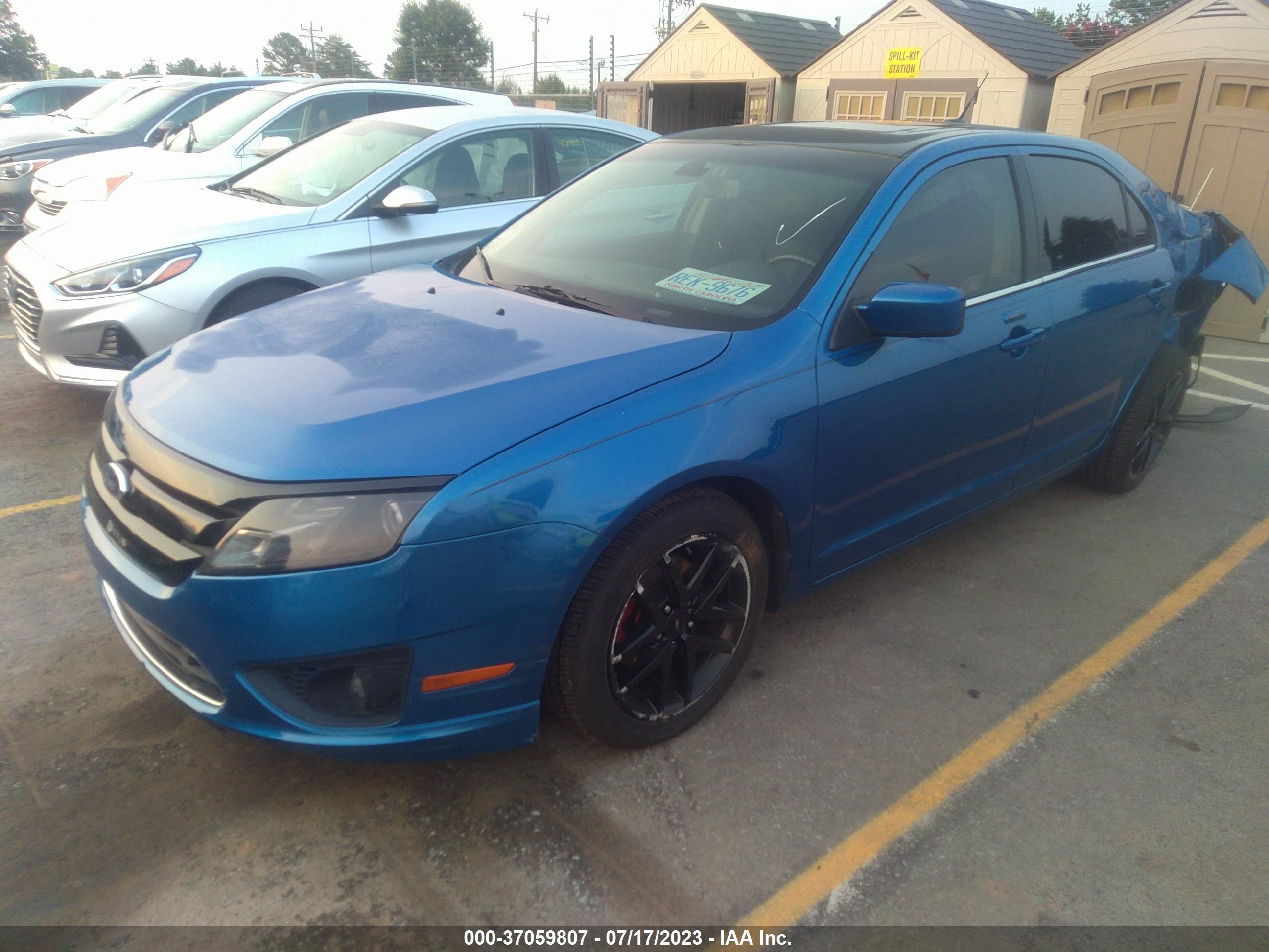 Photo 1 VIN: 3FAHP0JA4CR203702 - FORD FUSION 