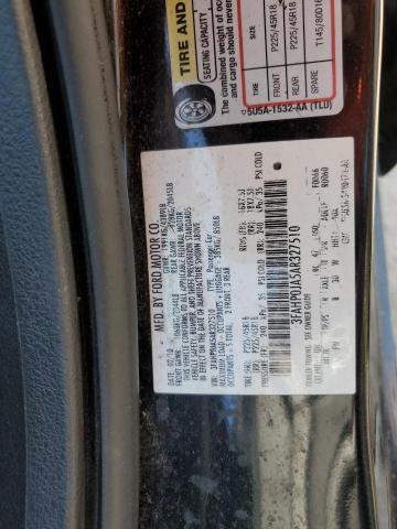 Photo 12 VIN: 3FAHP0JA5AR327510 - FORD FUSION SEL 