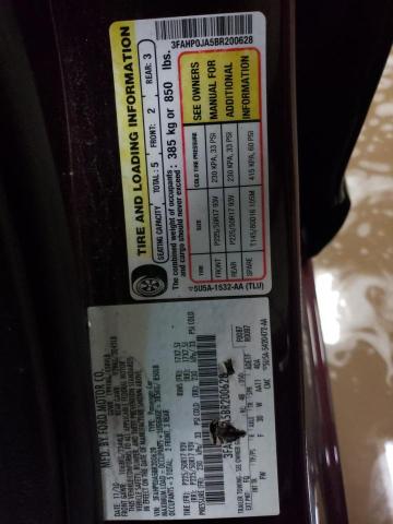 Photo 11 VIN: 3FAHP0JA5BR200628 - FORD FUSION SEL 