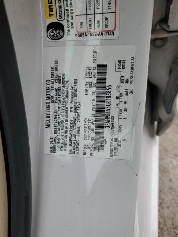 Photo 11 VIN: 3FAHP0JA5CR185856 - FORD FUSION SEL 