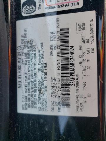 Photo 9 VIN: 3FAHP0JA6BR244024 - FORD FUSION SEL 