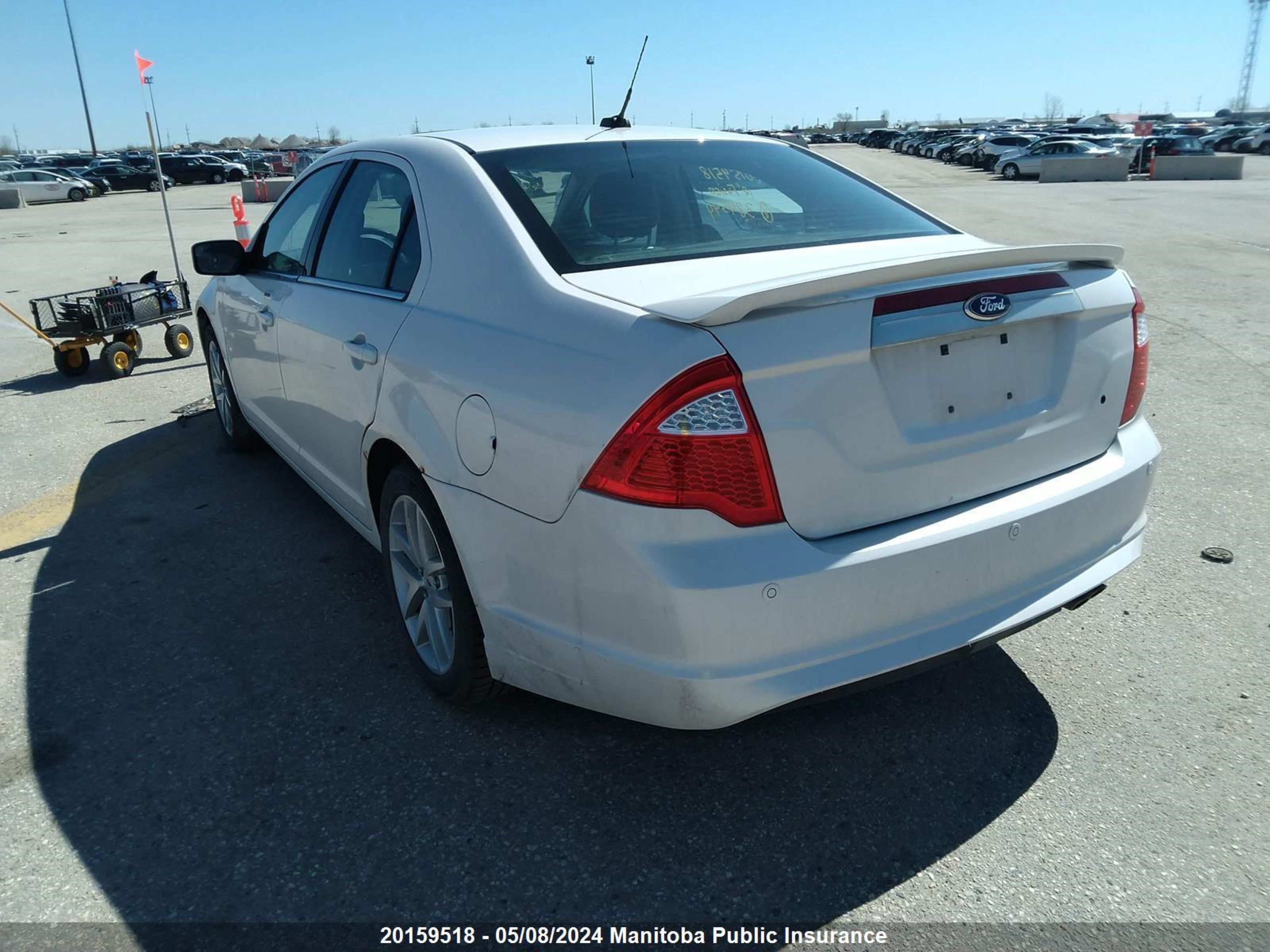 Photo 2 VIN: 3FAHP0JA6CR384544 - FORD FUSION 