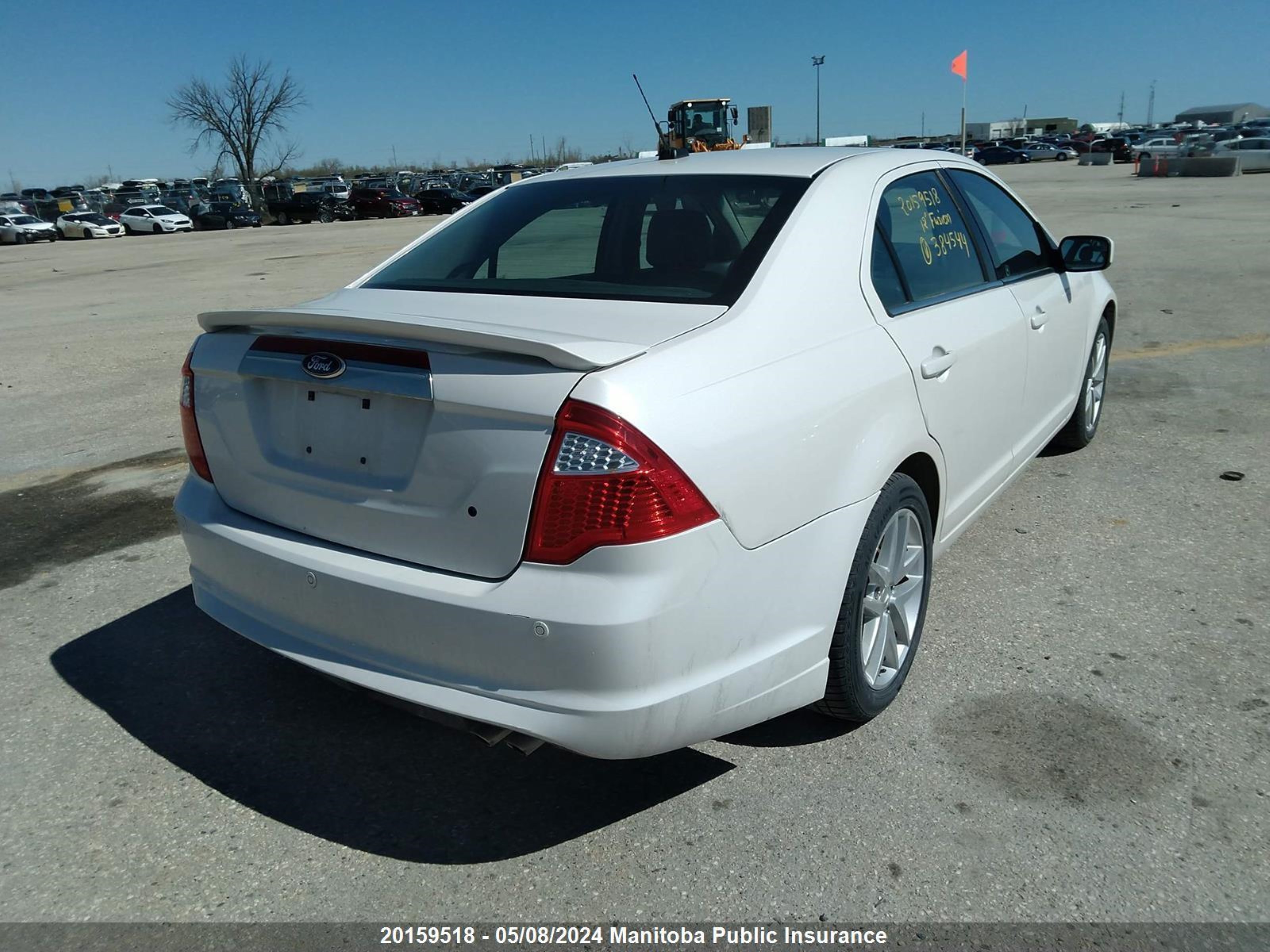 Photo 3 VIN: 3FAHP0JA6CR384544 - FORD FUSION 