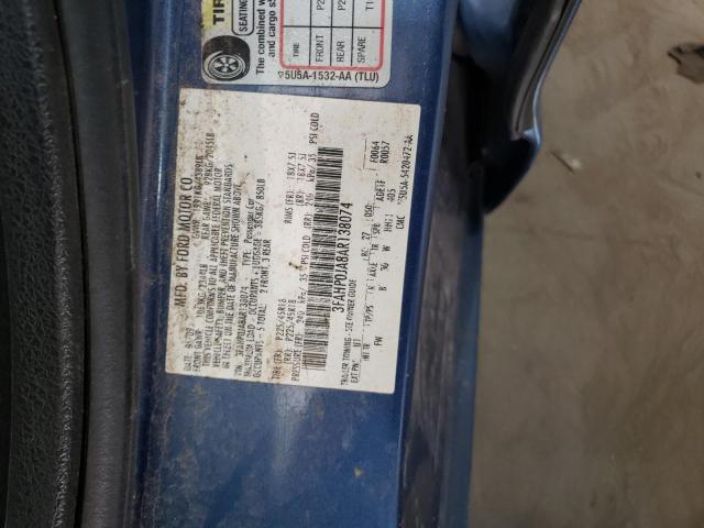 Photo 11 VIN: 3FAHP0JA8AR138074 - FORD FUSION SEL 