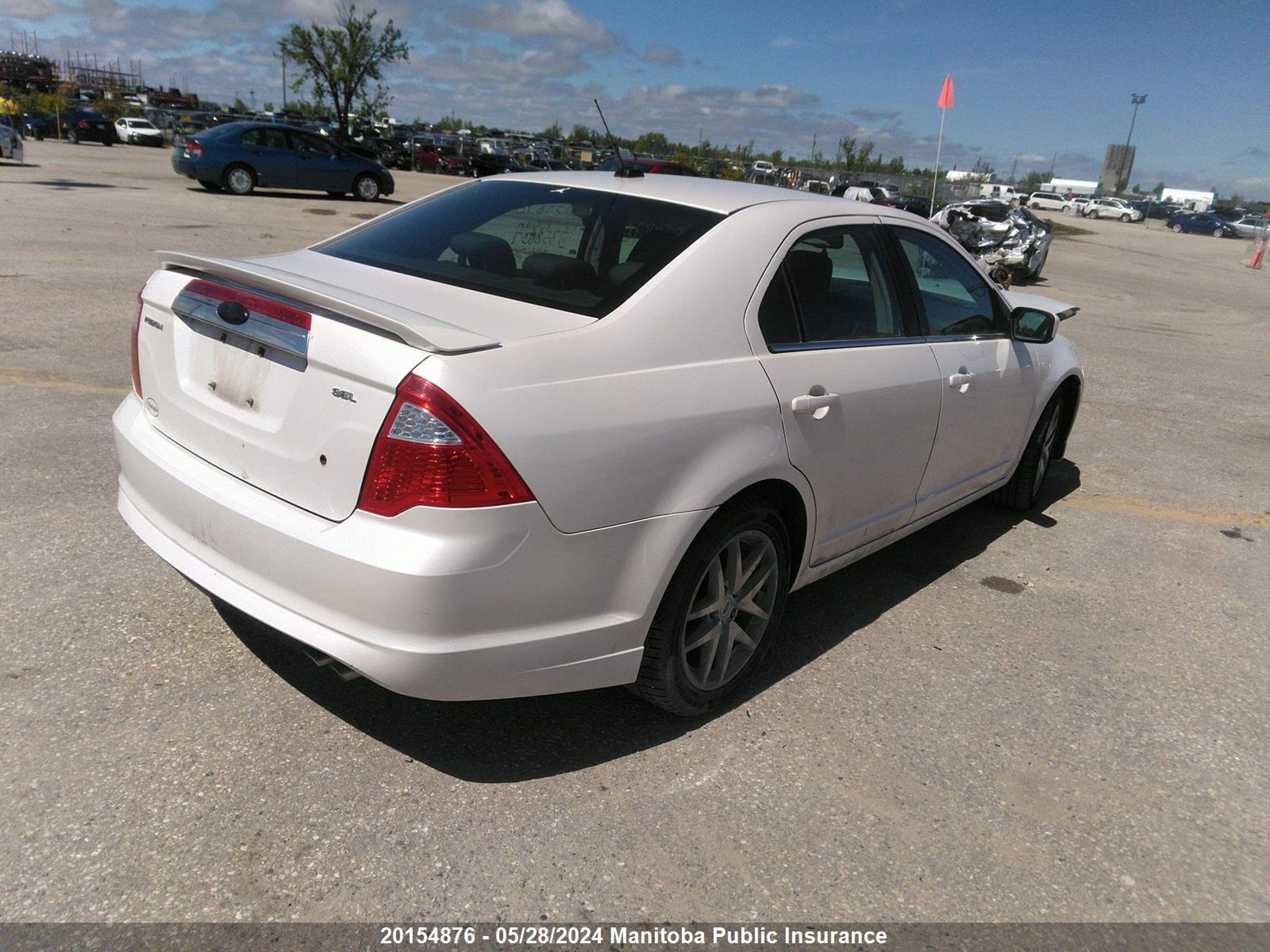 Photo 3 VIN: 3FAHP0JA8AR358637 - FORD FUSION 