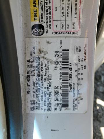 Photo 11 VIN: 3FAHP0JA8BR258183 - FORD FUSION 