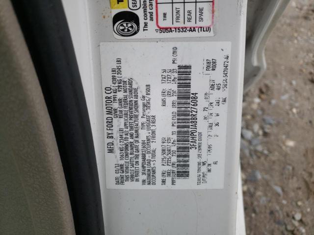 Photo 11 VIN: 3FAHP0JA8BR276084 - FORD FUSION SEL 